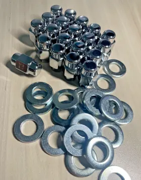 72177 Gorilla 20 Lug Nuts Total - Wheel Short Shank 7/16 Inch