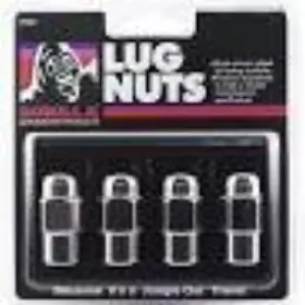 Gorilla Automotive 012619204069 73137txlb Chrome Mag Seat Lug Nuts 12mmx1.50 4 Pack