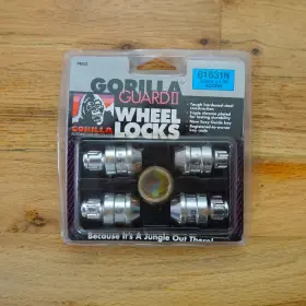 61631n Gorilla Automotive 012619500079 Guard Ii Wheel Locks - 12mm X 1.50 Bulge Acorn Accord Civic Crv