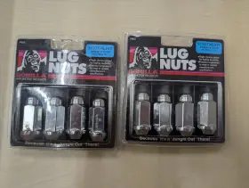 13748-50 Gorilla Automotive Bulge Acorn Lug Nut M14x2.0 1.72 Inch Tall 3/4 Hex Chrome Plating