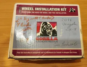 21134htd Gorilla Automotive 24 Locking Lug Nuts And Lock 12mm X 1.5 Chrome 12x1.5 With Key