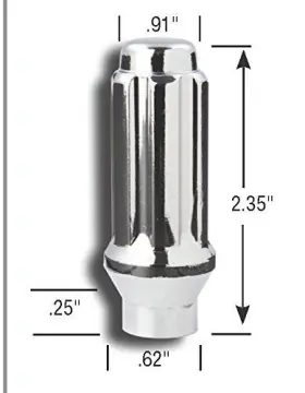26148et Gorilla Automotive Small Diameter Duplex E-t Style Bulk 14mm X 1.50 Closed End