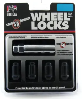 26641bc Gorilla Automotive Small Diameter Lock Duplex Lug Kit 14 Mm X 1.50