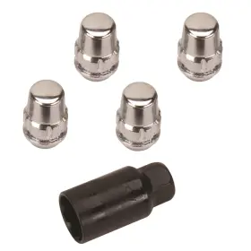 71481n Gorilla Automotive 1/2-20 Acorn Wheel Locks 60 Deg. Taper