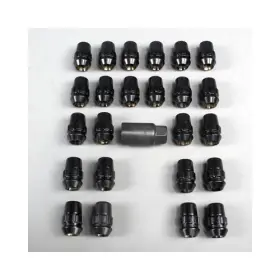 71634nbc Gorilla Automotive Wheel Lock Systems 12mm X 1.50 Conical Seat - 60 Degree Set Of 24 Black