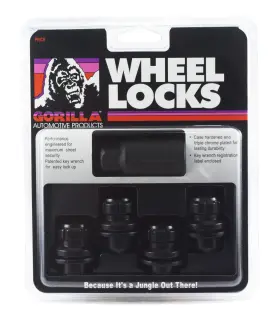 73631tbc Gorilla Automotive Wheel Locks Set For Toyota Black Chrome