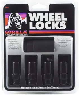 76601nbc Gorilla Automotive 14mm X 2.00 Thread Size Duplex Acorn Wheel Locks - Pack Of 4