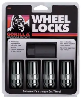 76691xl Gorilla Automotive Extra Long Duplex Acorn Wheel Locks 9/16 Inch Thread Qty 4