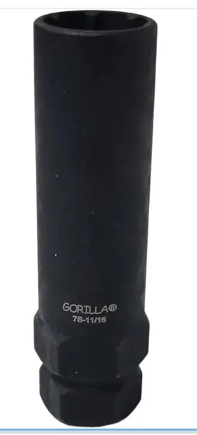 7s-1116 Gorilla Automotive 7s 11/16 Spline Passenger Key Lug Nut Removal