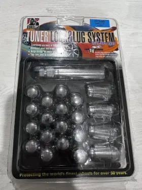 21733sd Gorilla Automotive Products 16 4 G Lock Spline Tuner Lug Nut 12x1.5 1.5 Acorn Wheel Rim Chrome