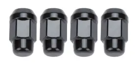 41187bcb Gorilla Automotive Products 4 Lugnuts Acorn Bulge 1/2 Black