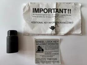7061120 Gorilla Automotive Products Wheel Lock Key #7061120