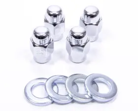 72187b Gorilla Automotive Products 4 Lugnuts Short Shank 1/2