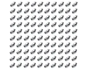 73188 Gorilla Automotive Products 100 Lugnuts 1/2 Std Mag Closed End