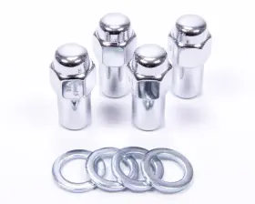 75187b Gorilla Automotive Products 4-pack Lug Nut Bag Duplex Mag 1/2 Inch Thread 7/8 Drive Chrome