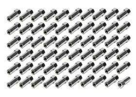 84078s Gorilla Automotive Products 60 Lugnuts Cragar Sst 7/16 Open End