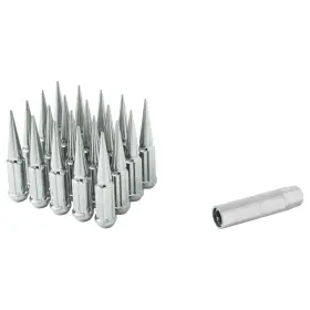 Spk8-14150 Gorilla Automotive Spike Lug Nuts Chrome 14x1.50 Set Of 32 Key Nib