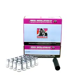 K5cs-00716gr Gorilla / 7/16 Chrome Spline 5-lug Kit