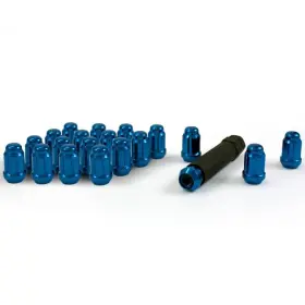 K5cs-12125blgr Gorilla Closed End Lug Nuts 12x1.25mm Blue Set/20