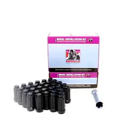 K8ts-14200bgr Gorilla / 14x2 Black Truck Spline 8-lug Kit