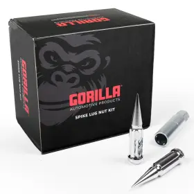 Spk6-14150 Gorilla / Chrome Spike Kit 14x1.5 6-lug 24 Lugs