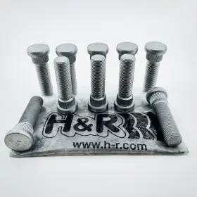 1253544 H&r 5 12x1.5 35mm Extended Wheel Studs For Subaru Wrx Sti Impreza Legacy Bolts