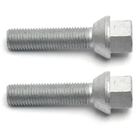 1254301 H&r 2 X Tapered Seat Wheel Lug Bolts 12 1.5 43 Mm Set For Spacers