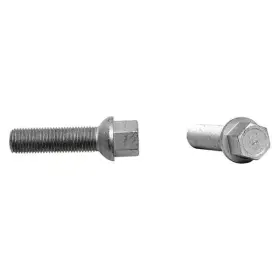 1456002 H&r For Volkswagen Jetta 90-15 Silver Radius/ball Seat Mercedes Lug Bolt