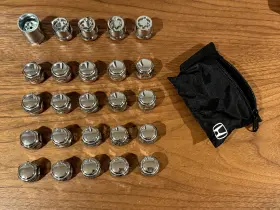 08w42-tg7-101 Honda Oem Pilot Lug Nuts Set Of 20 Wheel Lock M14-1.50 Thread 22mm