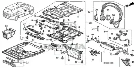 39466-shj-a01zd Honda Genuine Lock Remote Control Nh598l Atlas Gray