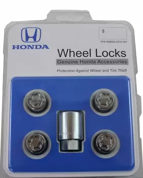 08w42-scv-101 Honda 773194913806 Genuine Accessories Alloy Wheel Lock Automobile Parts