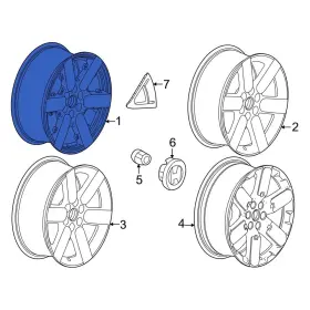 86546899 Honda Oe Wheel