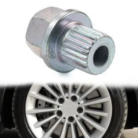 Hukyu 550742201178 Anti-theft Wheel Bolt Lock Nut Key Adapter For Bmw 1 3 5 6 7 Series Minix1x3 22t