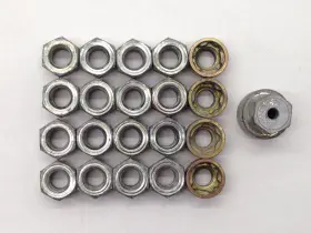 52951-11210 Hyundai Wheel Lug Nut Set Of 20 With Key Fits 2009-2014 Genesis Sedan 66108