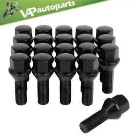 Ig11518301il Ignition Coil 20pcs Black Wheel Lug Bolts 12x1.25 Shank 28mm For Jeep Dodge Dart Chrysler 200