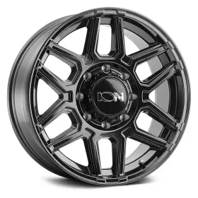 146-7983gb Ion Alloy 146 Wheel 17x9 6x139.7 106 Black Single Rim