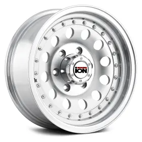 71-5785 Ion Alloy 71 Wheels 15x7 -6 5x139.7 107.5 Machined Rims Set Of 4