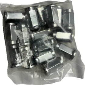 Alug16bx Itp Flat Base Chrome Lug Nut 12mmx1.25mm Thread Pitch With 17mm Head