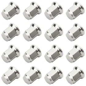 Alug16bx093e-c13687-16x Itp 16pk Flat Base Chrm Lug Nut 12mmx1.25mm Thread