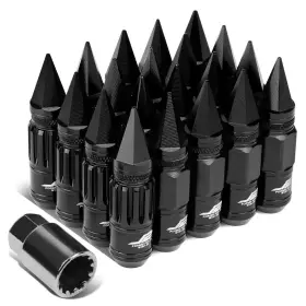 Ln-t7-012-125-bk J2 Engineering 7075-t6 Aluminum M12 X 1.25 16pcs 80mm Tall 1.25-inch Black