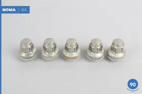 1x431012ab010 Jaguar 10-18 Xjl Xjr X351 Wheel Lug Nuts Bolts Set Of 5 Oem