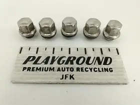 563.ja1w02 Jaguar Xk8 Xkr Convertible Lug Nut Set Of Five 97 98 99 00 01 02 03 04 05 06