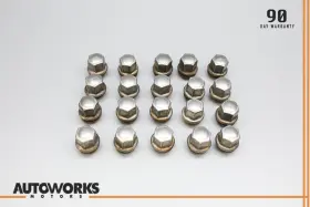 Ccc7028 Jaguar 84-96 Xjs Series 3 Wheel Rim Lug Nut Bolt Set Of 20 Oem
