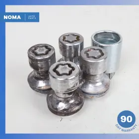 Gx7m17a147aa Jaguar 14-24 X152 F-type Locking Wheel Nut Set Oem