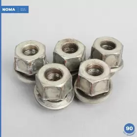 Mmb6261aa Jaguar 98-03 Xj8 Xjr Vdp X308 Wheel Rim Bolts Lug Set Of 5 Oem