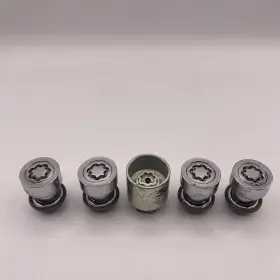 T4a1136 Jaguar Chrome Wheel Locks - Genuine Part # Oem