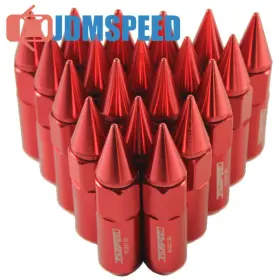 A131-cap20pc1.5rd-united Jdmspeed Racing Wheel Lug Nuts For Honda Red Color 20pcs M12x1.5 60mm