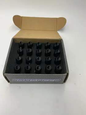 Blox1.5bk Jdmspeed Black M12x1.5 60mm Extended Forged Aluminum Tuner Racing Lug Nuts 20pcs