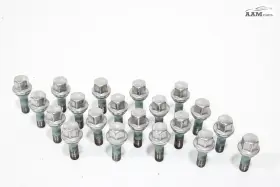 6511051aa Jeep 2017-2024 Compass Front And Rear Wheel Rim Lug Nut Bolt Set Of 20 Oem