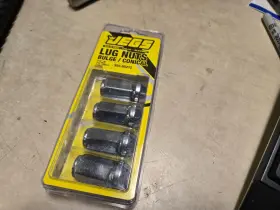 65212 Jegs Lug Nuts 7/16 Inch R.h. X 1.75 L Closed End Bulge Acorn Chrome Sealed